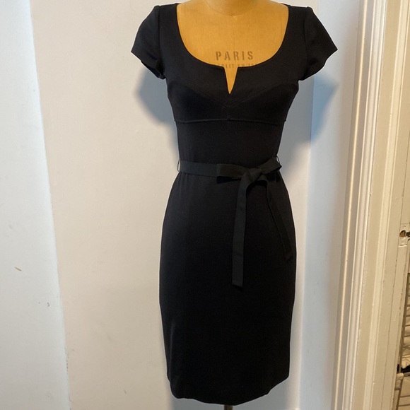 Lida Baday Classic Black Dress Size 4 - Picture 2 of 8